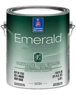 emerald urethane trim enamel paint can
