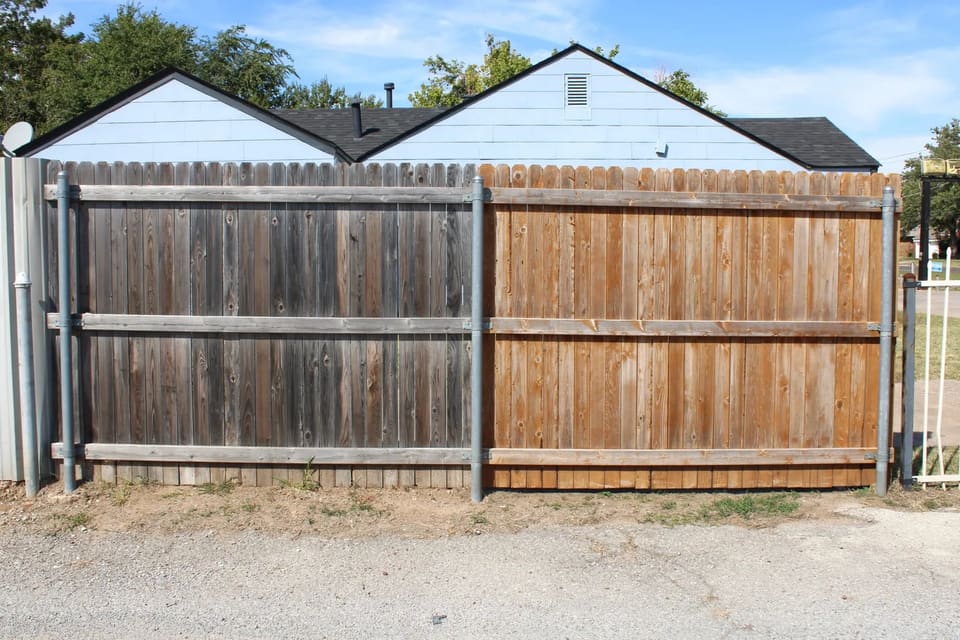 should I stain my fence? yes