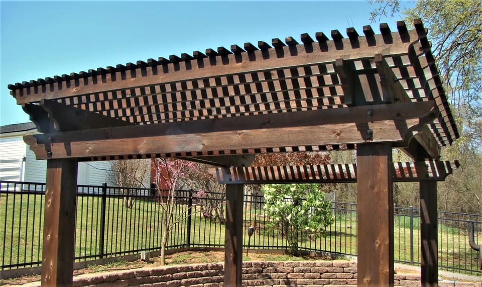 Oxford pergola stain