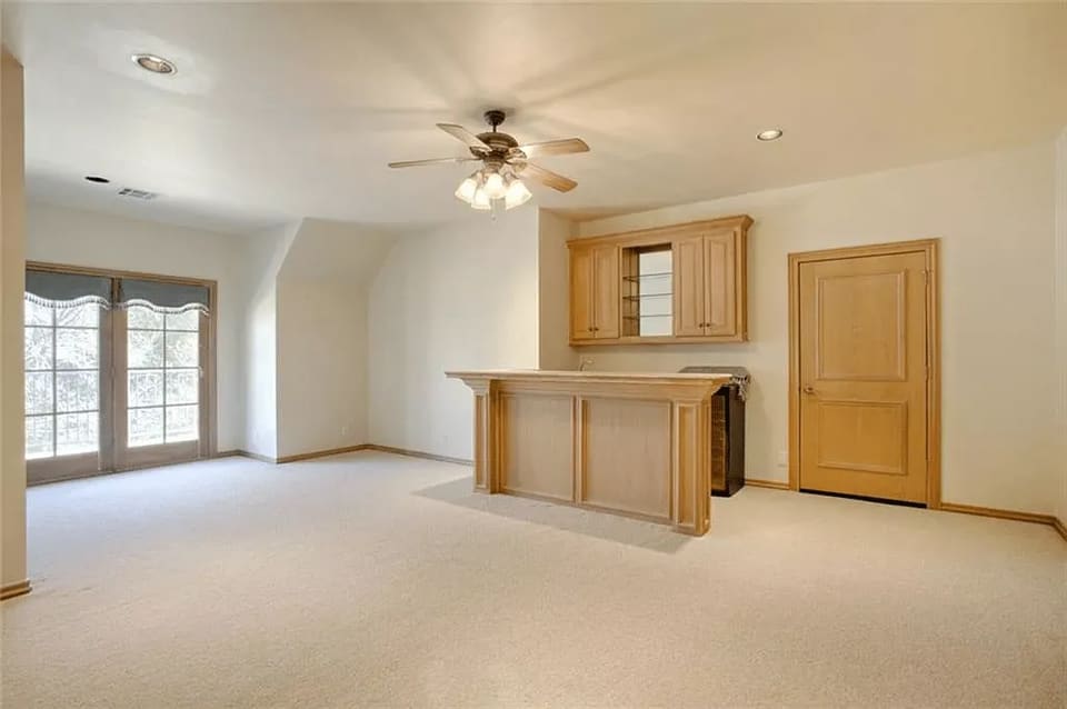 Interior painting project in the OKC metro